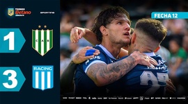 Liga Profesional: Banfield 1 - 3 Racing Club (2025)