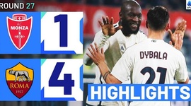 Serie A: Monza 1 - 4 Roma (2023-2024)