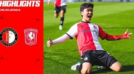 Eredivisie League: Feyenoord 2 - 1 FC Twente (2024-2025)