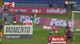 Liga Portugal Betclic: Santa Clara vs Sp. Braga, Jogada Yuri Ribeiro, 48' (2024-2025)