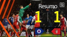 Liga Europa: Rangers 1 - 1 Sp. Braga (2025-2026)