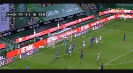 Liga NOS: Sporting (1-2) B SAD, Golo S. Coates, 83m (2020-2021)
