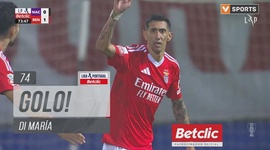 Liga Portugal Betclic: Nacional vs Benfica, Golo 0-2 Di María (2024-2025)