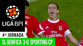 Liga de Futebol Feminino BPI: Benfica 3 - 0 Sporting (2019-2020)