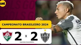 Brasileirão: Fluminense 2 - 2 Atlético-MG (2024)