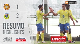 Liga Portugal Betclic: Nacional 1 - 2 Arouca (2024-2025)