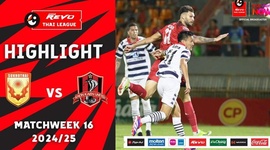 Thai League 1: Sukhothai FC 1 - 0 Khon Kaen United (2024-2025)