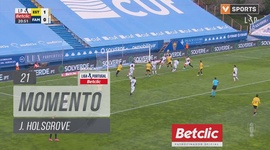 Liga Portugal Betclic: Estoril vs Famalicão, Jogada J. Holsgrove, 21' (2024-2025)