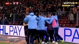 Super Ligi: Galatasaray vs Trabzonspor, Golo 2-3 O. Tufan (2024-2025)