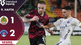 Super Ligi: Alanyaspor 1 - 2 Kasimpasa (2024-2025)