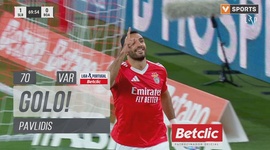 Liga Portugal Betclic: Benfica vs Boavista, Golo 2-0 Pavlidis (VAR) (2024-2025)