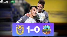 Super League: FC AGMK 1 - 0 Bunyodkor (2024)