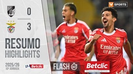 Liga Portugal Betclic: V. Guimarães 0 - 3 Benfica (2025-2026)