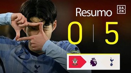 Premier League: Southampton 0 - 5 Tottenham (2024-2025)