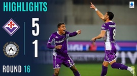Serie A: Fiorentina 5 - 1 Udinese (2025-2026)