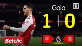 Premier League: Arsenal vs Brentford, Golo 1-0 Merino (2025-2026)