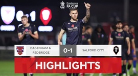 FA Cup: Dagenham 0 - 1 Salford City (2021-2022)