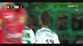 Liga Portugal Bwin: Sporting (1-0) Paços Ferreira, Golo Sarabia (g.p.), 20m (2021-2022)