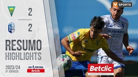 Liga Portugal Betclic: Estoril 2 - 2 Vizela (2023-2024)