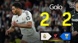 La Liga: Real Madrid vs Leganés, Golo 2-2 Bellingham (2024-2025)