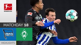 Bundesliga: Hertha Berlin 1 - 4 Werder Bremen (2020-2021)