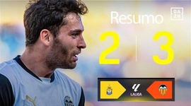 La Liga: Las Palmas 2 - 3 Valência (2024-2025)