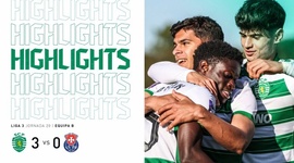 Liga 3: Sporting 3 - 0 Oliv. Hospital (2021-2022)