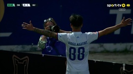 Liga Portugal 2 Meu Super: Desp. Chaves vs Alverca, Golo 0-1 Diogo Martins (2024-2025)