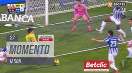 Liga Portugal Betclic: Arouca vs FC Porto, Jogada Jason, 27' (2024-2025)