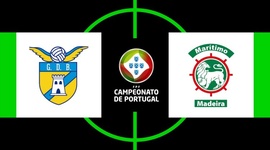 Campeonato de Portugal: Bragança 3 - 3 Marítimo (2019-2020)
