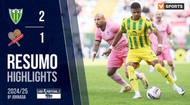 Liga Portugal 2 Meu Super: Tondela 2 - 1 Leixões (2024-2025)