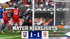 Championship: Ipswich Town 1 - 1 Middlesbrough (2023-2024)