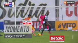 Liga Portugal Betclic: Nacional vs FC Porto, Jogada Gonçalo Borges, 91' (2024-2025)