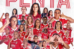 Benfica é pentacampeão da Liga feminina
