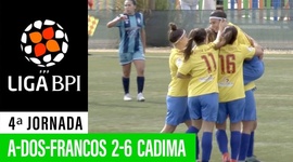 Liga de Futebol Feminino BPI: A-dos-Francos 2 - 6 Cadima (2019-2020)