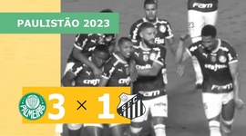 Campeonato Paulista: Palmeiras 3 - 1 Santos (2023)