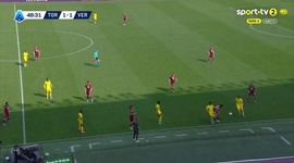 Serie A: Torino vs Verona, Golo 2-1 C. Casadei (2025-2026)