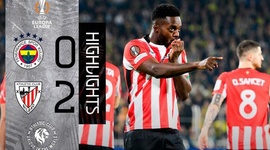 Liga Europa: Fenerbahce 0 - 2 Athletic Bilbao (2024-2025)