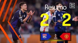 Liga Europa: Lyon 2 - 2 Man Utd (2024-2025)