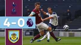 Premier League: Tottenham 4 - 0 Burnley (2020-2021)