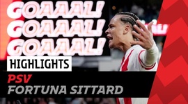 Eredivisie League: PSV 2 - 1 Fortuna Sittard (2022-2023)