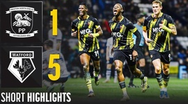 Championship: Preston North End 1 - 5 Watford (2023-2024)
