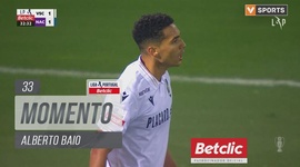 Liga Portugal Betclic: V. Guimarães vs Nacional, Jogada Alberto Baio, 33' (2024-2025)