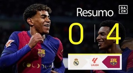 La Liga: Real Madrid 0 - 4 Barcelona (2024-2025)