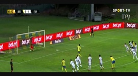 Liga Portugal Bwin: Arouca (1-1) Famalicão, Golo João Basso (g.p.), 65m (2021-2022)