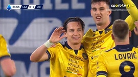 Serie A: Lazio vs Udinese, Golo 0-1 F. Thauvin (2024-2025)