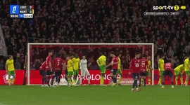Ligue 1: Lille vs Nantes, Golo 1-0 N. Ngoy (2025-2026)