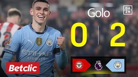 Premier League: Brentford vs Man City, Golo 0-2 Foden (2024-2025)