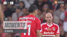 Liga Portugal Betclic: Benfica vs V. Guimarães, Jogada Di María, 25' (2024-2025)