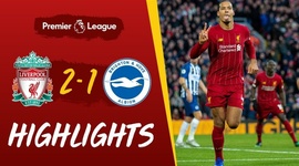 Premier League: Liverpool 2 - 1 Brighton (2019-2020)